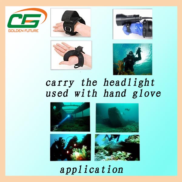 led diving flashlight