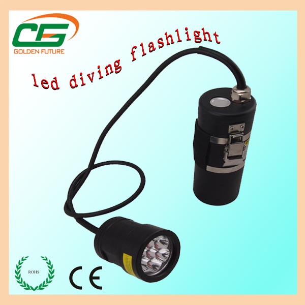 led diving flashlight