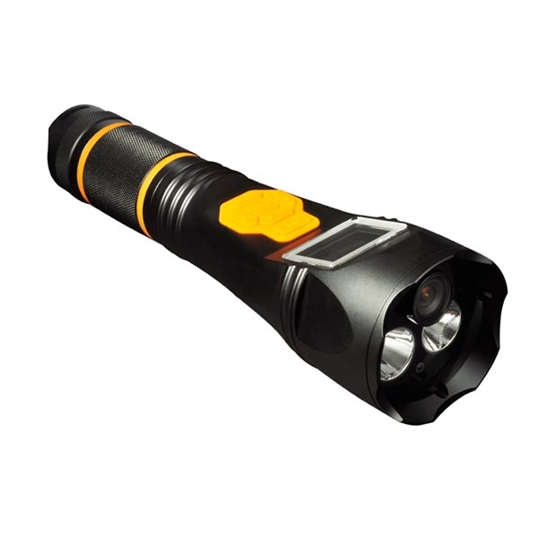 DFC-10 rechargeable police security led flashlight camera